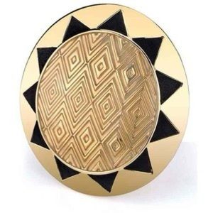 🖤CYBER MONDAY SALE🖤 HOUSE of HARLOW gold black sun epoxy statement ring 5 6 7